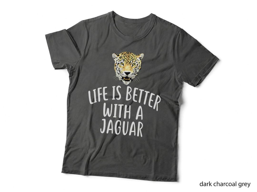 Life Is So Much Better With a Jaguar T-Shirt Funny Jaguars T-Shirt