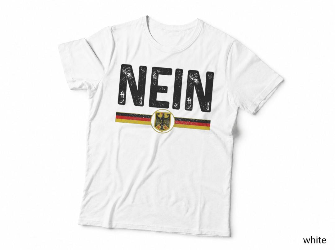 Nein Funny German No Germany Flag Souvenir Oktoberfest Gift T-Shirt