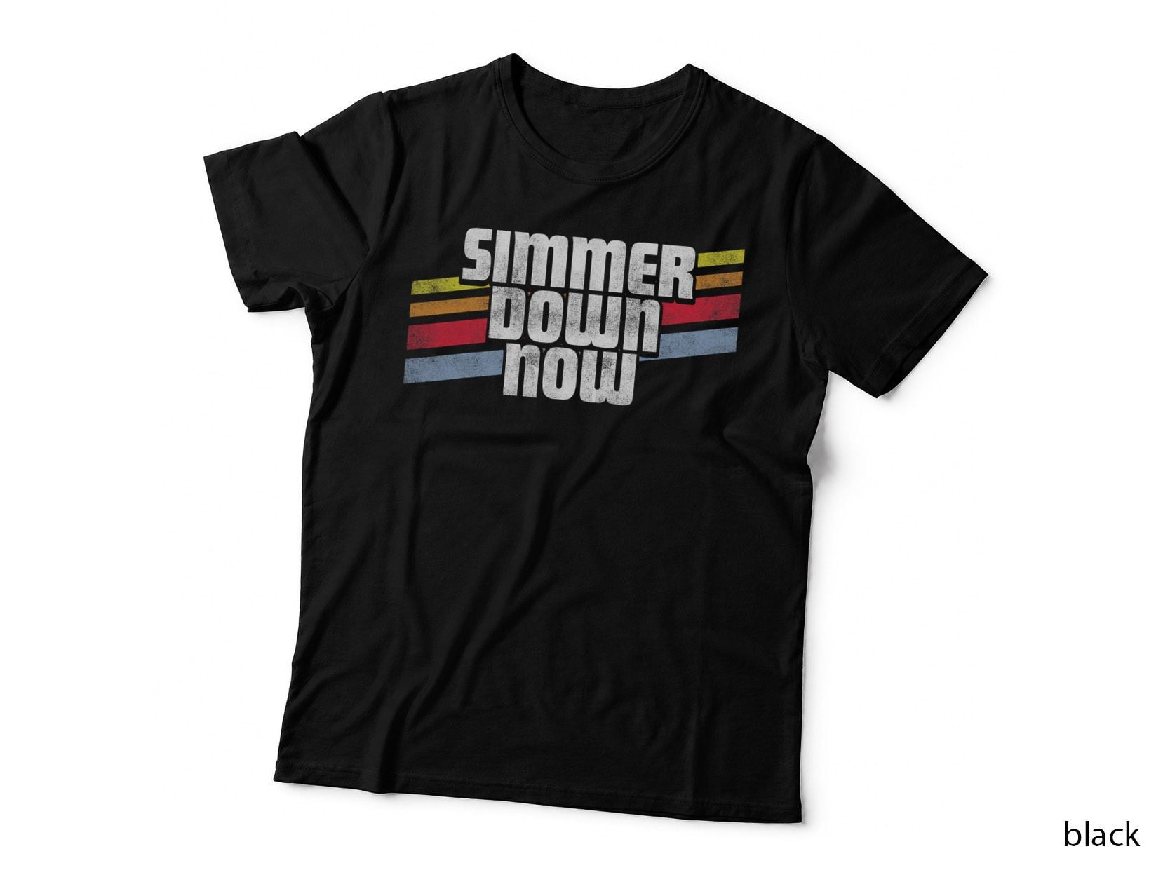 Simmer Down Now Funny Sayings Sarcastic Humor Joke Gag Gift T-Shirt