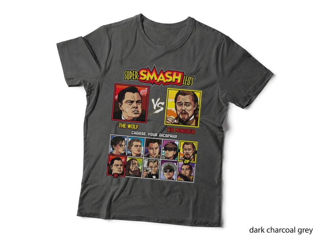 Super Smash Leo - Leonardo Di Caprio T-Shirt