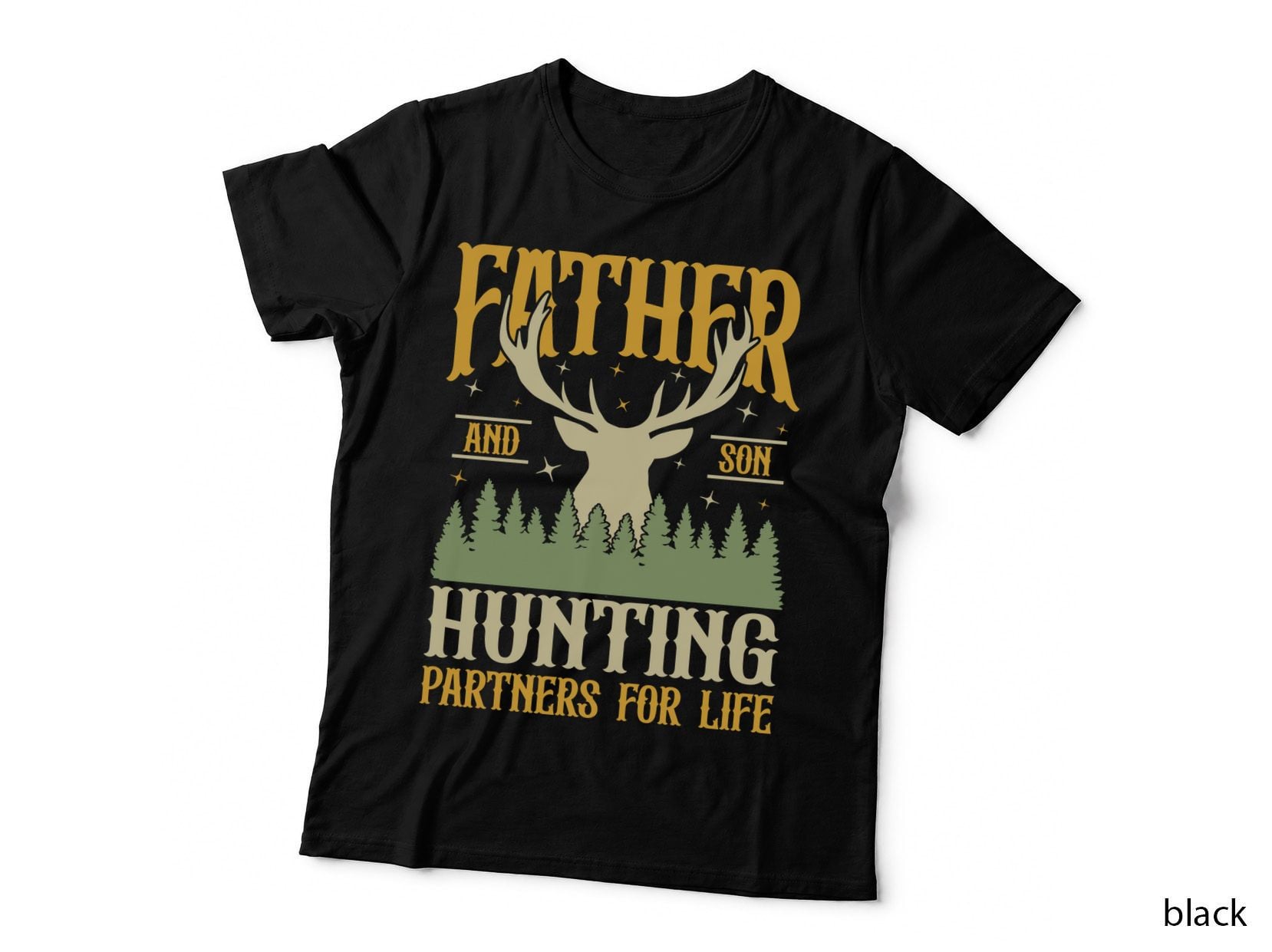 Father and Son Hunting Partners for Life Hunting T-Shirt
