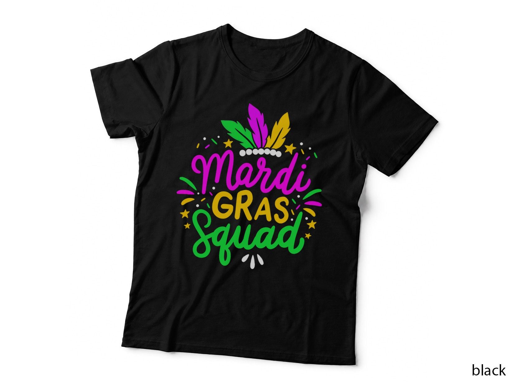 Mardi Gras Squad Party Gift T-Shirt
