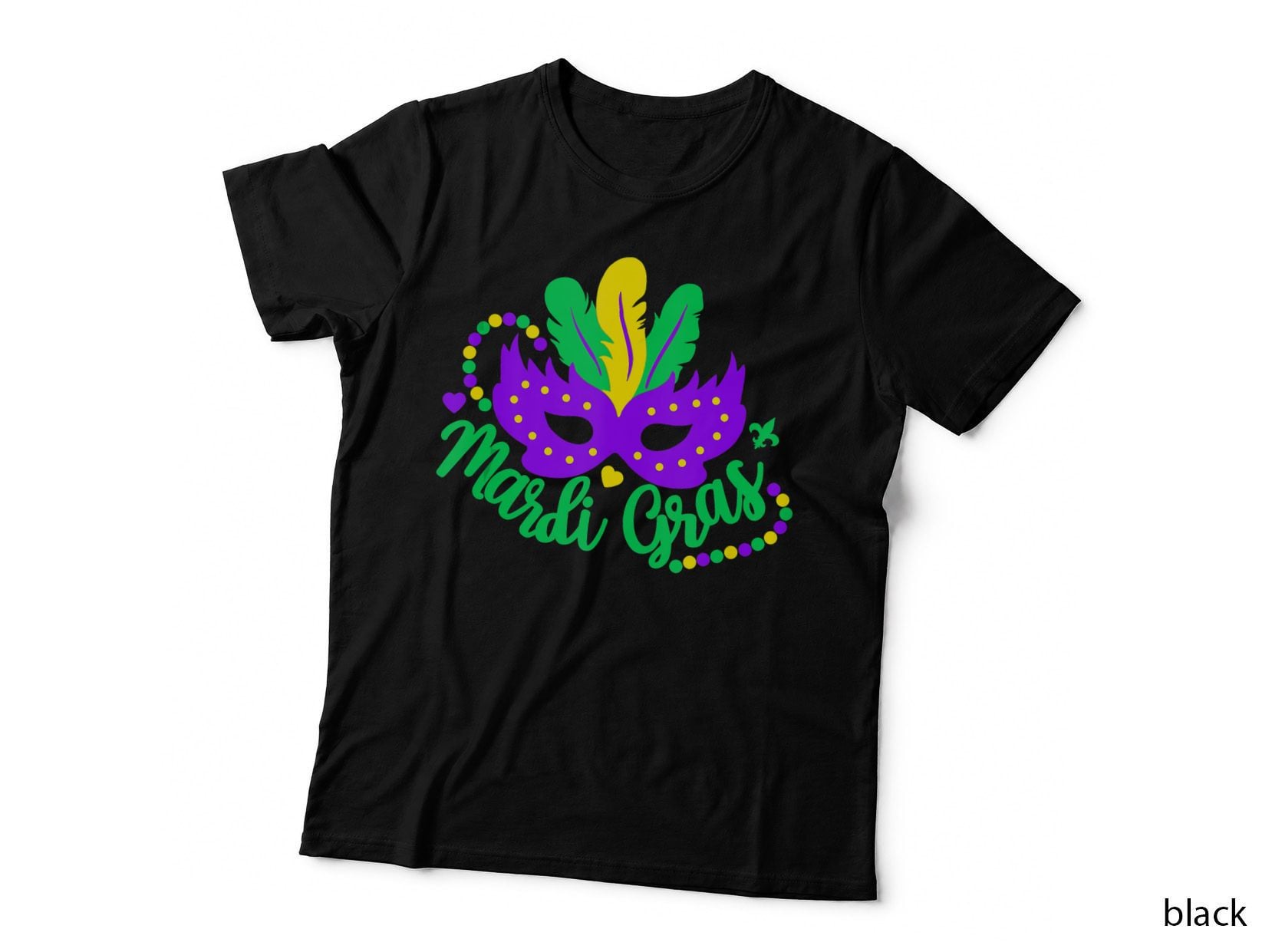 Princess Masquerade Mask Mardi Gras, Graphic T-Shirt