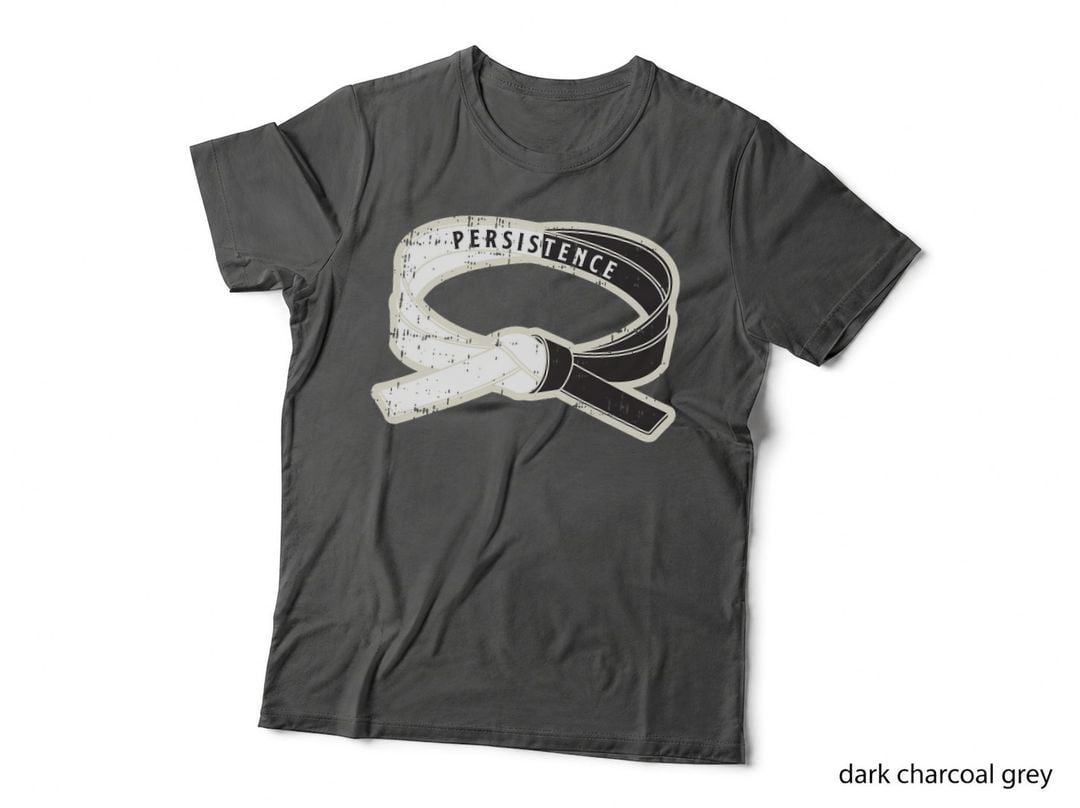Taekwondo Tenet Persistence Black Belt Martial-Arts Gifts T-Shirt