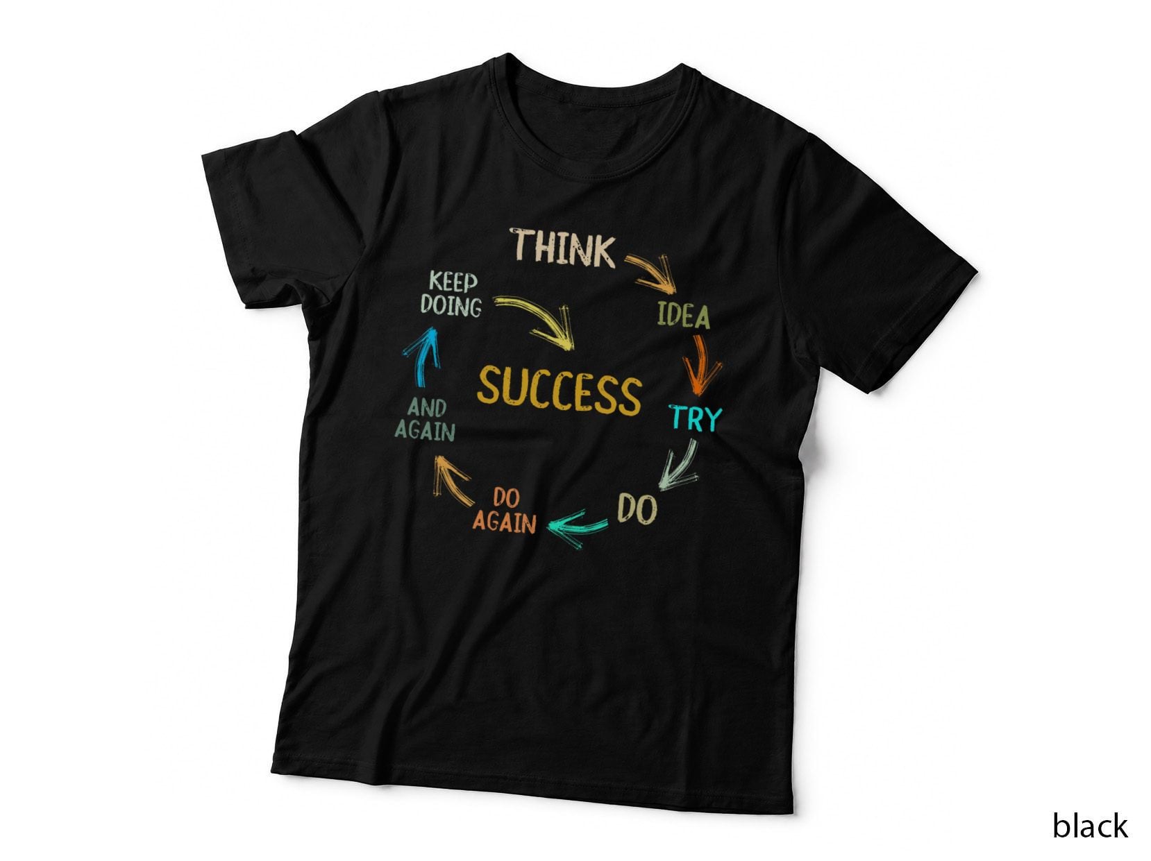 Motivational Quote Motivation Success Inspiration Mindset T-Shirt