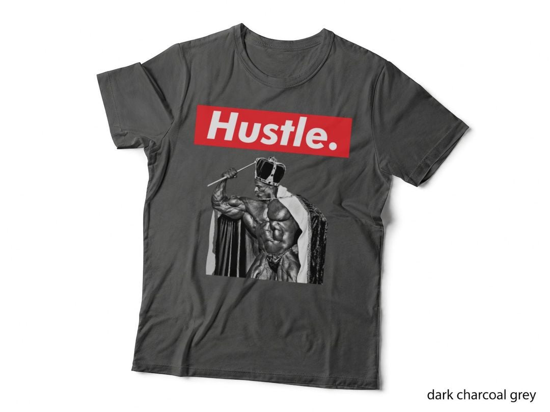 Ronnie Coleman Hustle Ronnie Coleman Bodybuilding T-Shirt