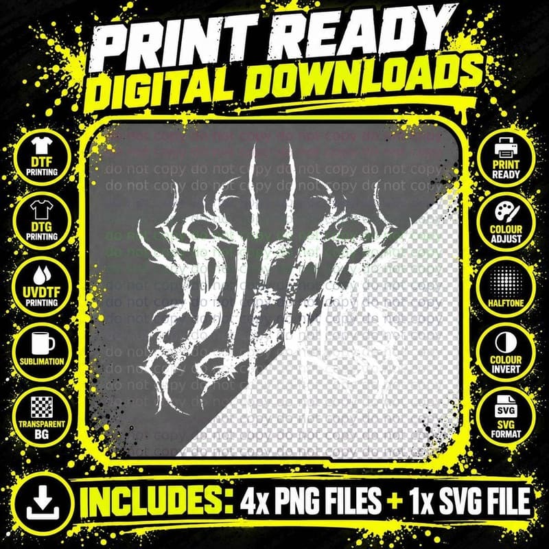 Blegh Funny Metalcore Deathcore Music, Heavy Metal Png SVG Digital Bundle