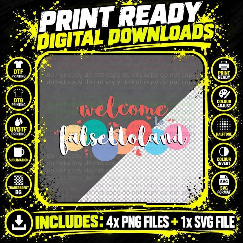 We're Any-Tiny Band... T-Shirt Png SVG Digital Bundle