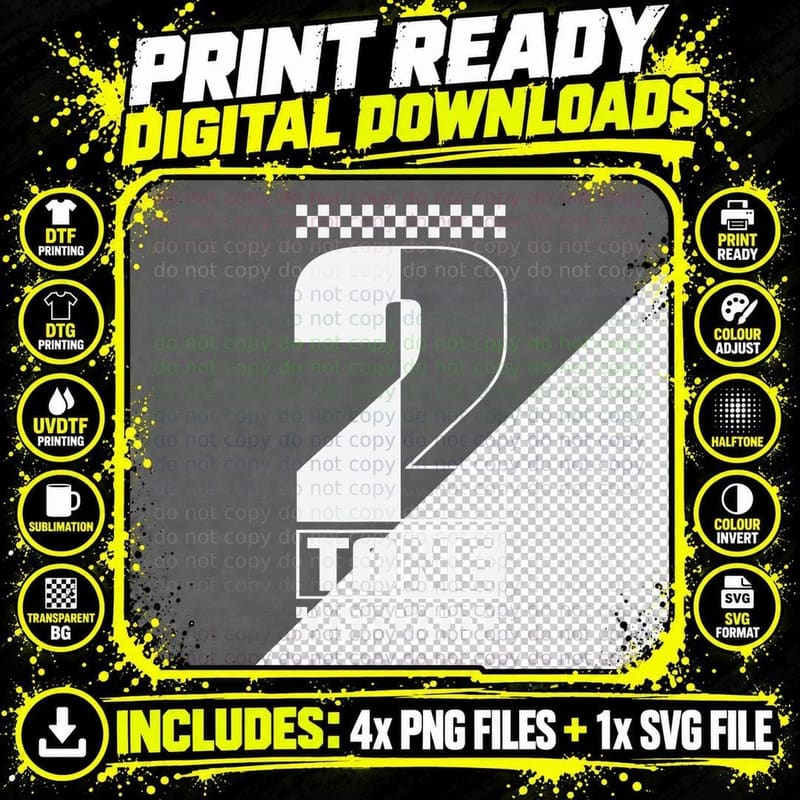 Ska Music 2 Tone Swing Jazz Music Style T-Shirt Png SVG Digital Bundle