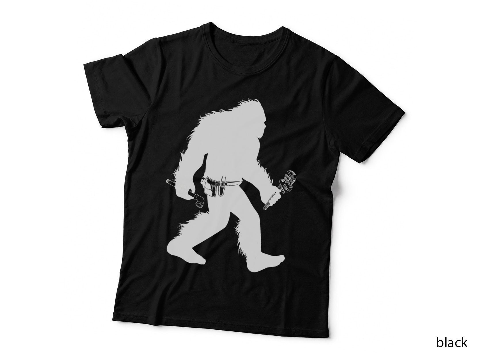 Bigfoot Pipefitter Cryptid Welder Sasquatch Steamfitter T-Shirt