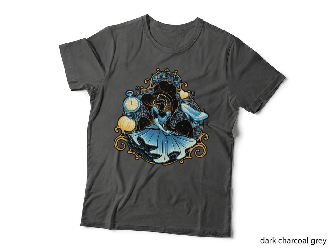Cinderella T-Shirt, Fairy Tale Tee, Gift for Princess Lovers