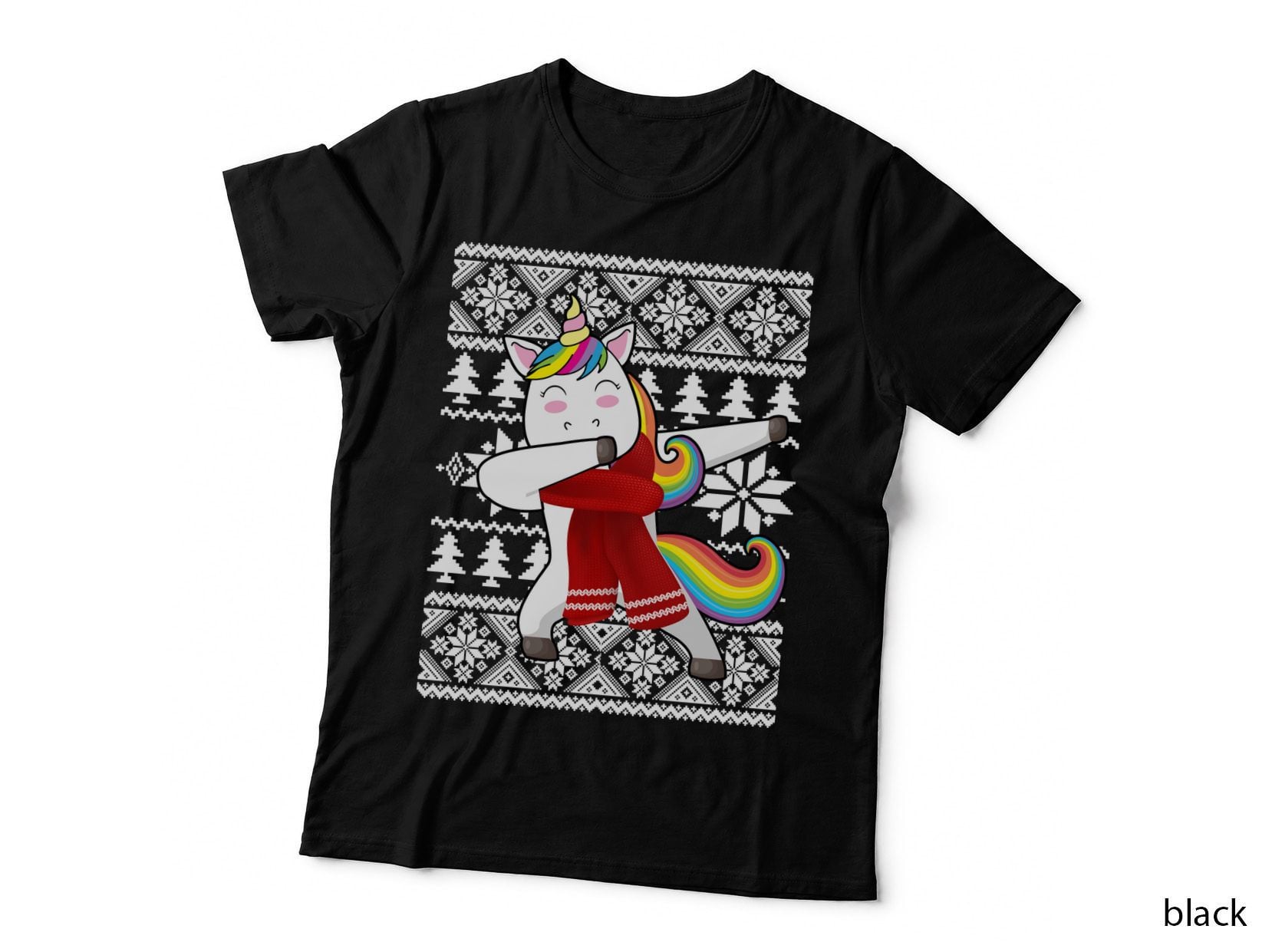 Dabbing Unicorn T-Shirt, Dab Dance Trend, Fun Animal Apparel