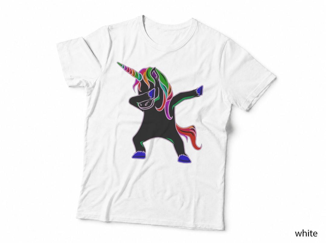 EDM Rave Shirt - Magical Dabbing Unicorn Festival T-Shirt