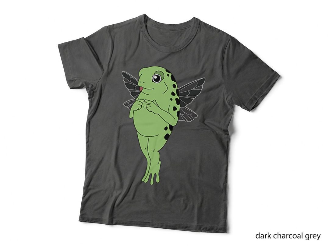 Fairycore Aesthetic Cute Outfit Goblincore Stuff Fairy Frog T-Shirt