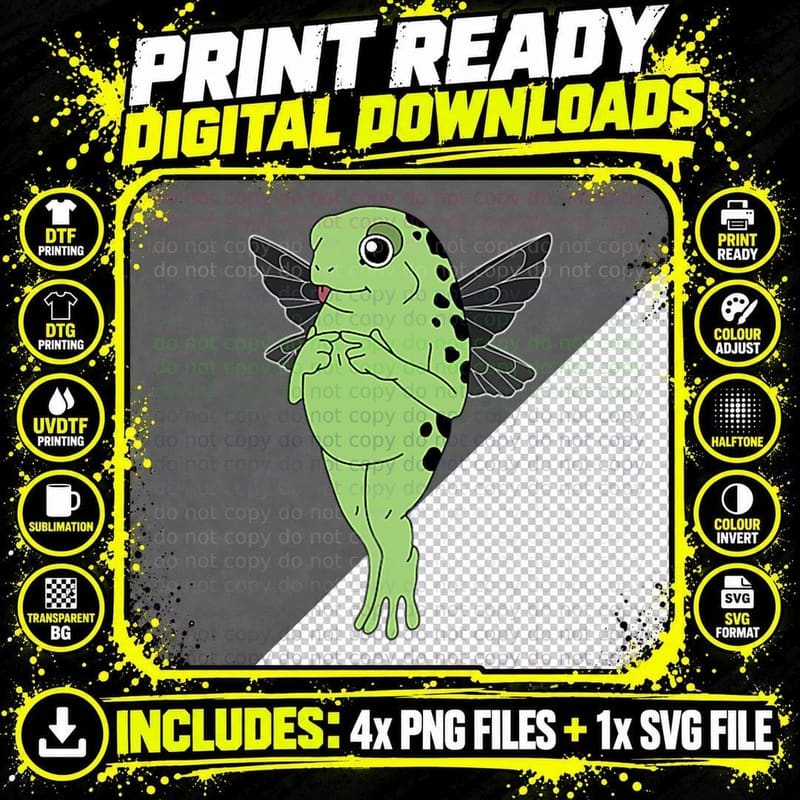 Fairycore Aesthetic Cute Outfit Goblincore Stuff Fairy Png SVG Digital Bundle