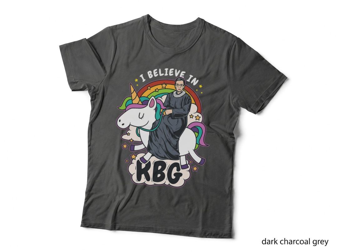 I Believe in RBG Unicorn Feminist T-Shirt