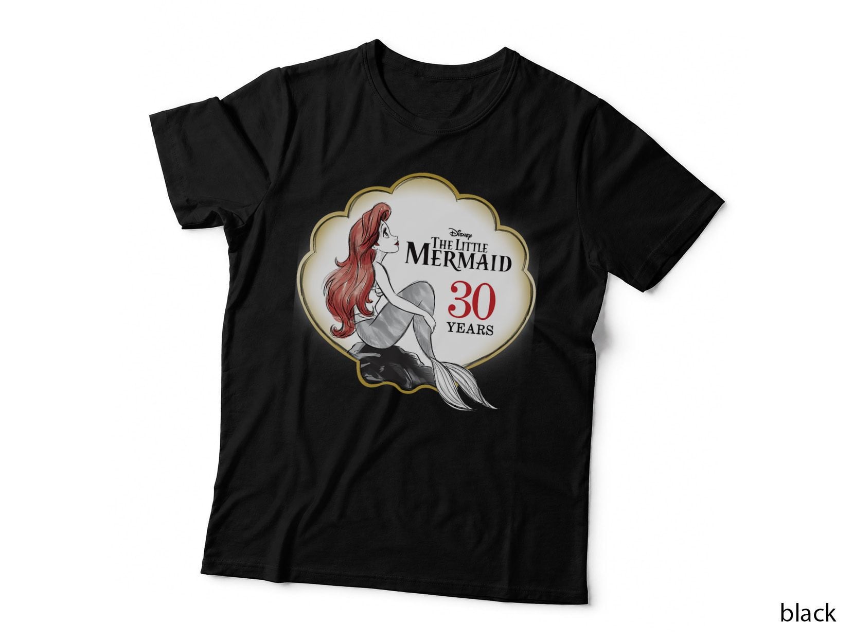 Little Mermaid 30th Anniversary Graphic T-Shirt
