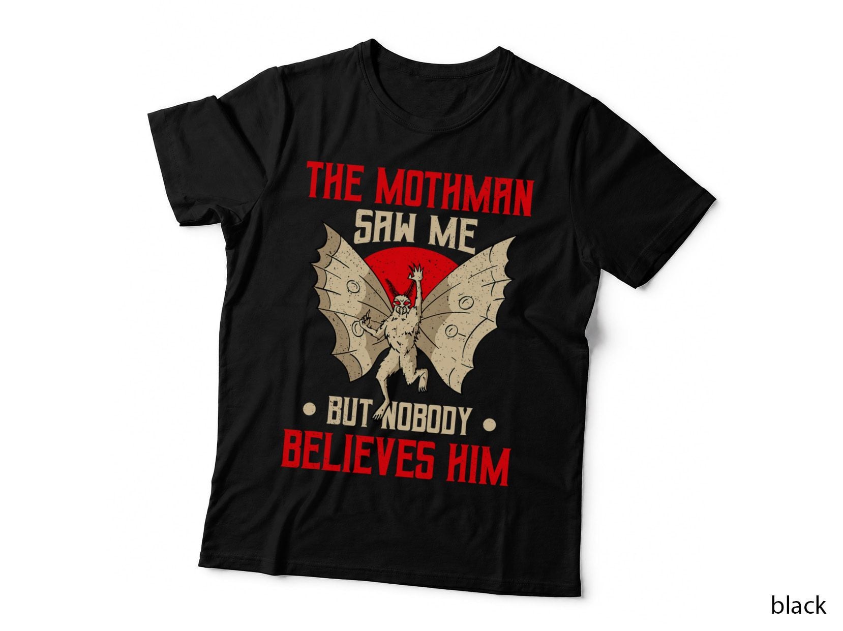 Mothman Cryptozoology Cryptid T-Shirt