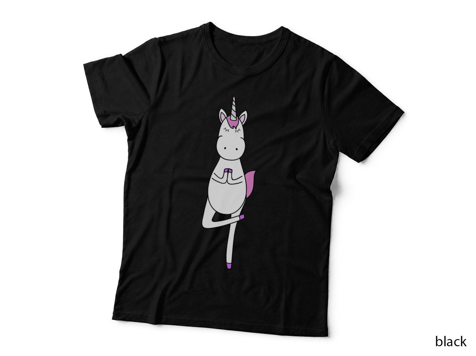 Namaste Yoga Unicorn Magic Yoga Unicorn T-Shirt & Gift