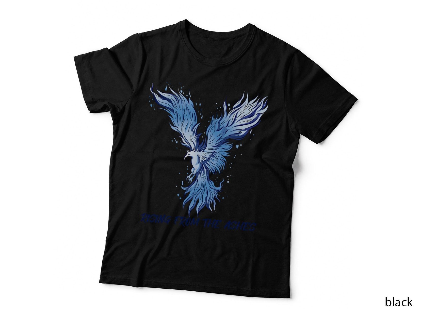 Rising from Ashes Phoenix Firebird Fantasy T-Shirt