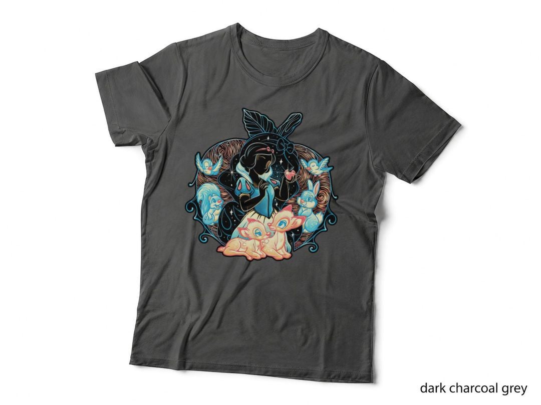 Snow White T-Shirt, Fantasy Fairy Tale Tee, Gift For