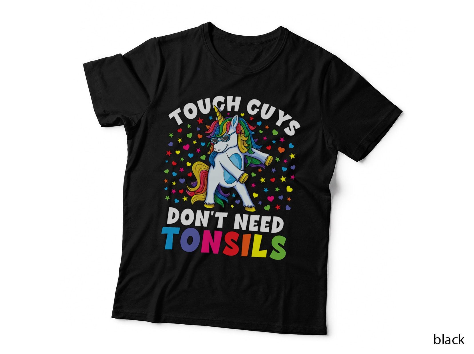 Tonsil Surgery Recovery Gift Boys Unicorn Tonsil Removal T-Shirt