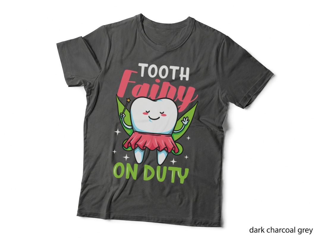 Tooth Fairy on Duty Dentist Cute Dental Specialist Costume T-Shirt
