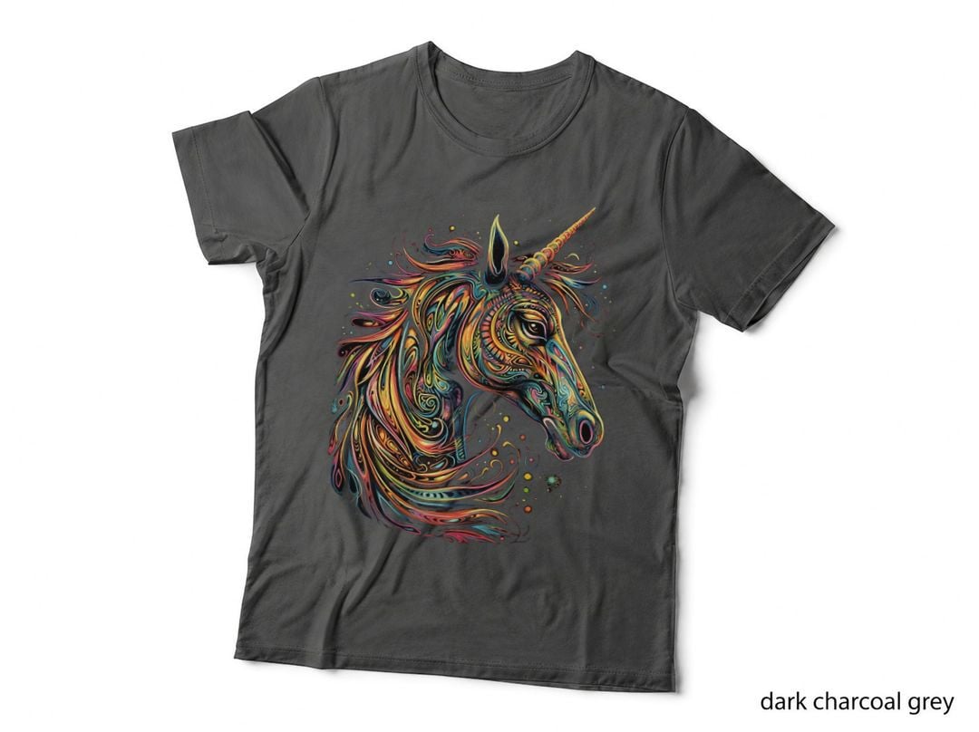Unicorn Trippy, Psychedelic Magical Mythical Creatures T-Shirt