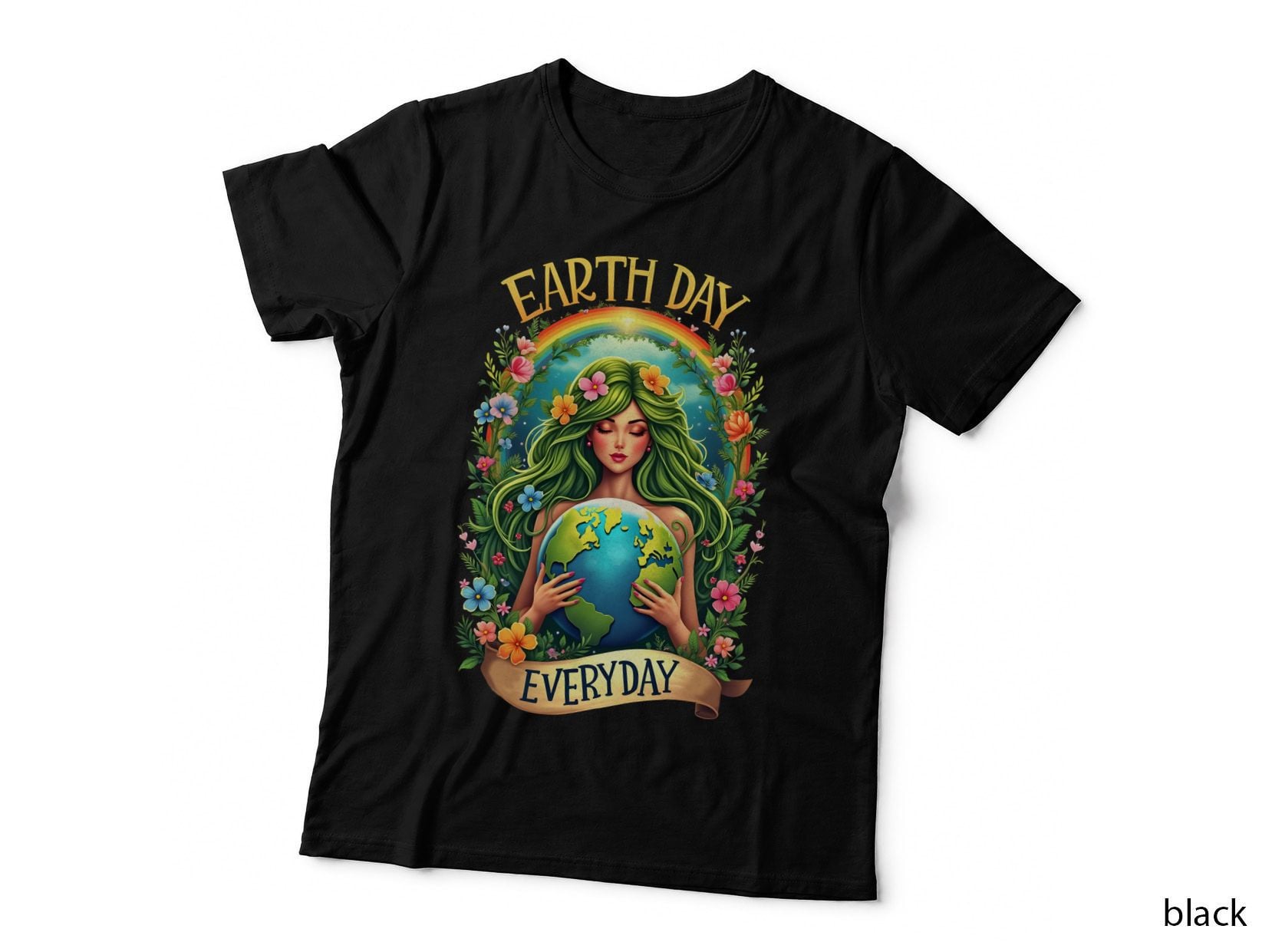 Earth Day Everyday Earth Day T-Shirt, Earth Day Celebration with Woman Graphic