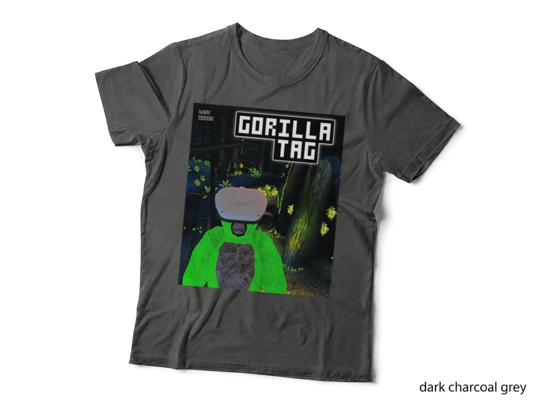 Gorilla Tag - Gorilla Tag Pfp VR Game Green Forest T-Shirt