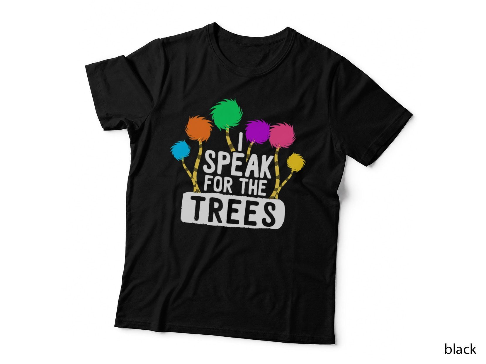 I Speak for the Tree Earth Day Inspiration Hippie Gifts T-Shirt