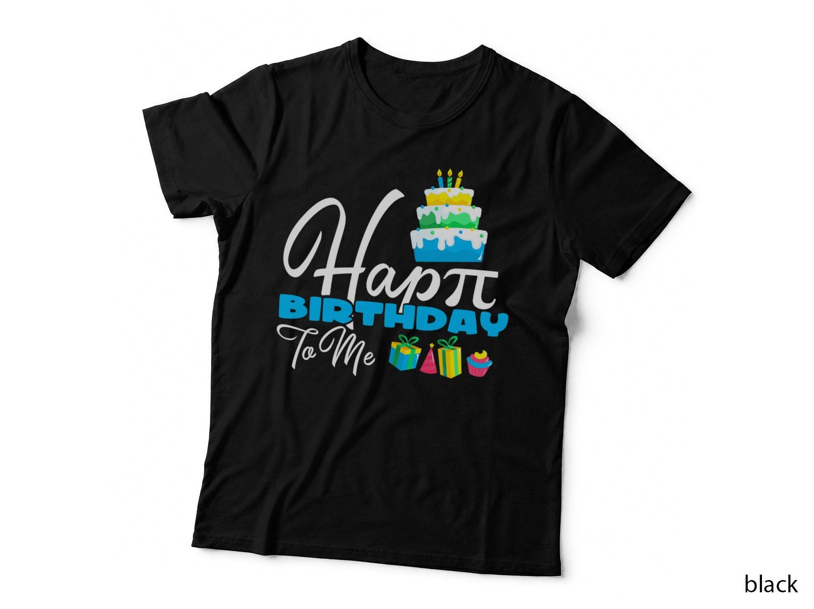 14 Cake Happy Pi Day for Teacher Happy Birthday to Me T-Shirt