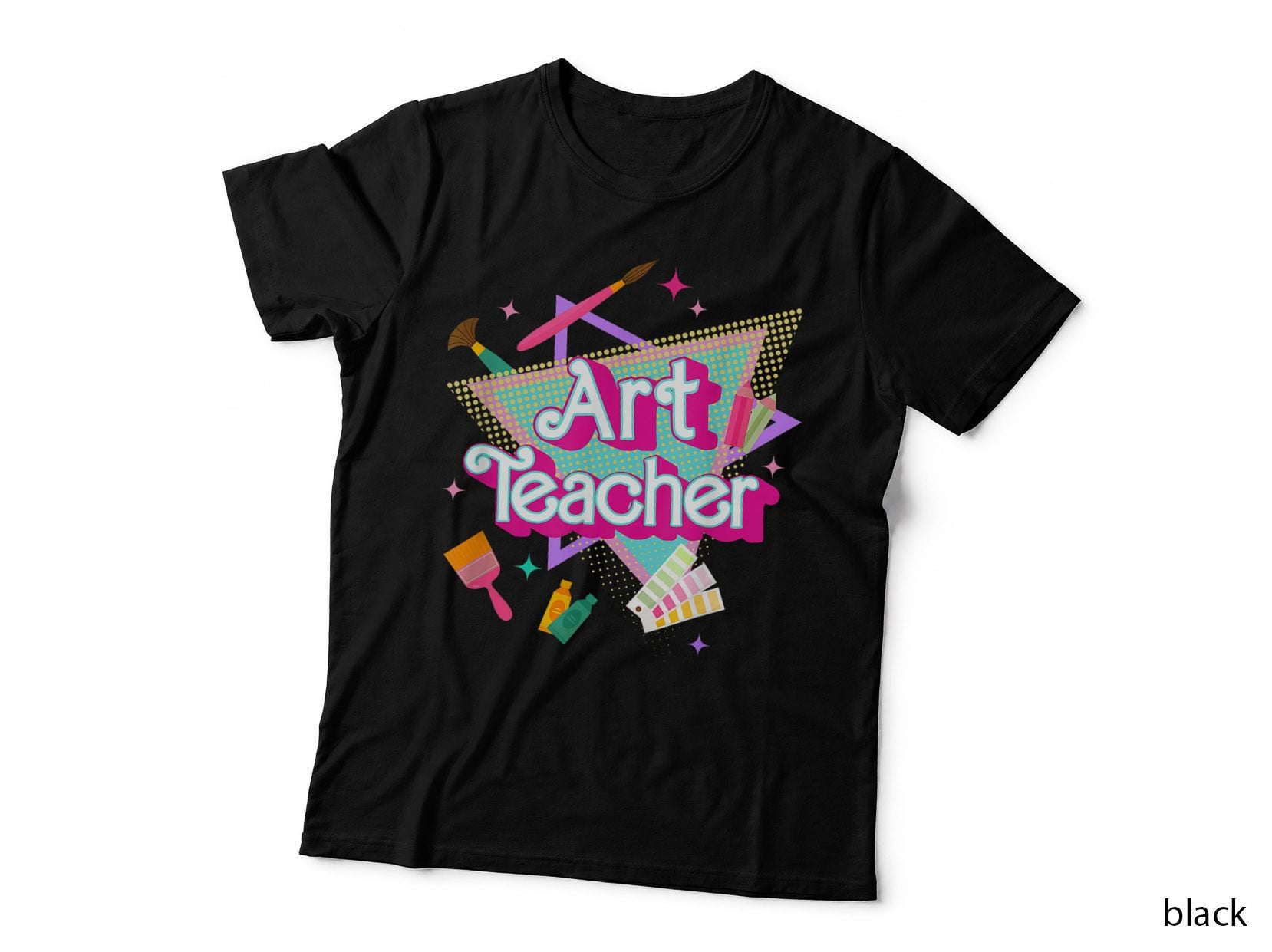 Art Teacher Art Therapist Hooray It's Art Day Back to School T-Shirt