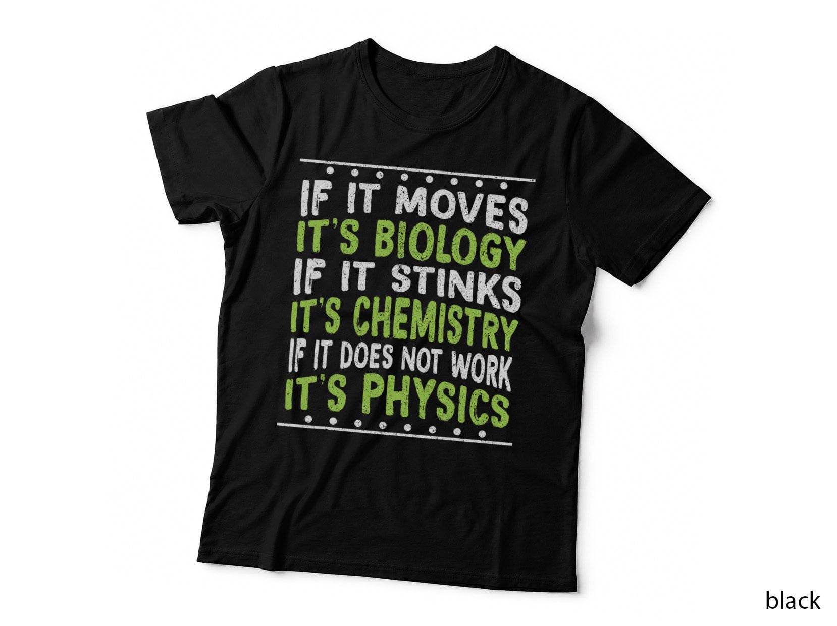 Biology - Science Nature Biologist, Men's, Gift for Scientist T-Shirt