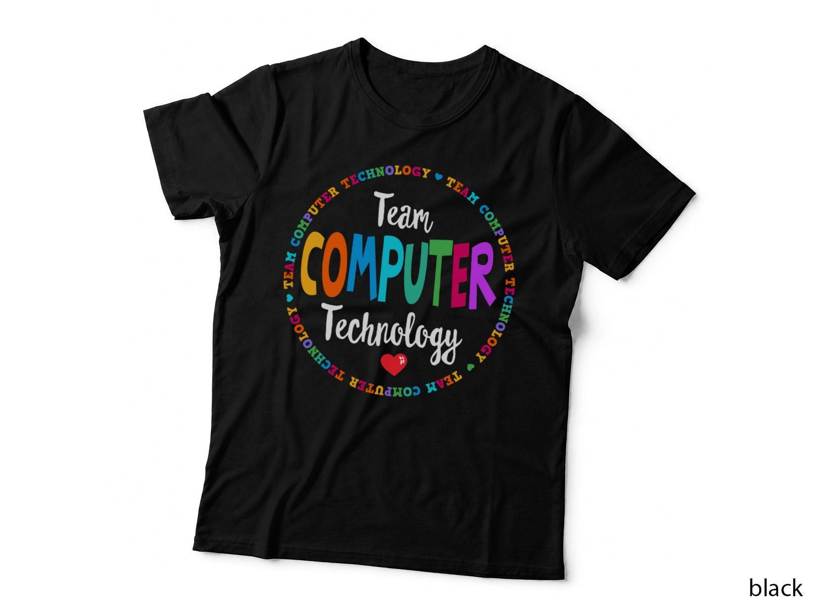 Computer Technology Team Teacher Back to School Week Squad T-Shirt