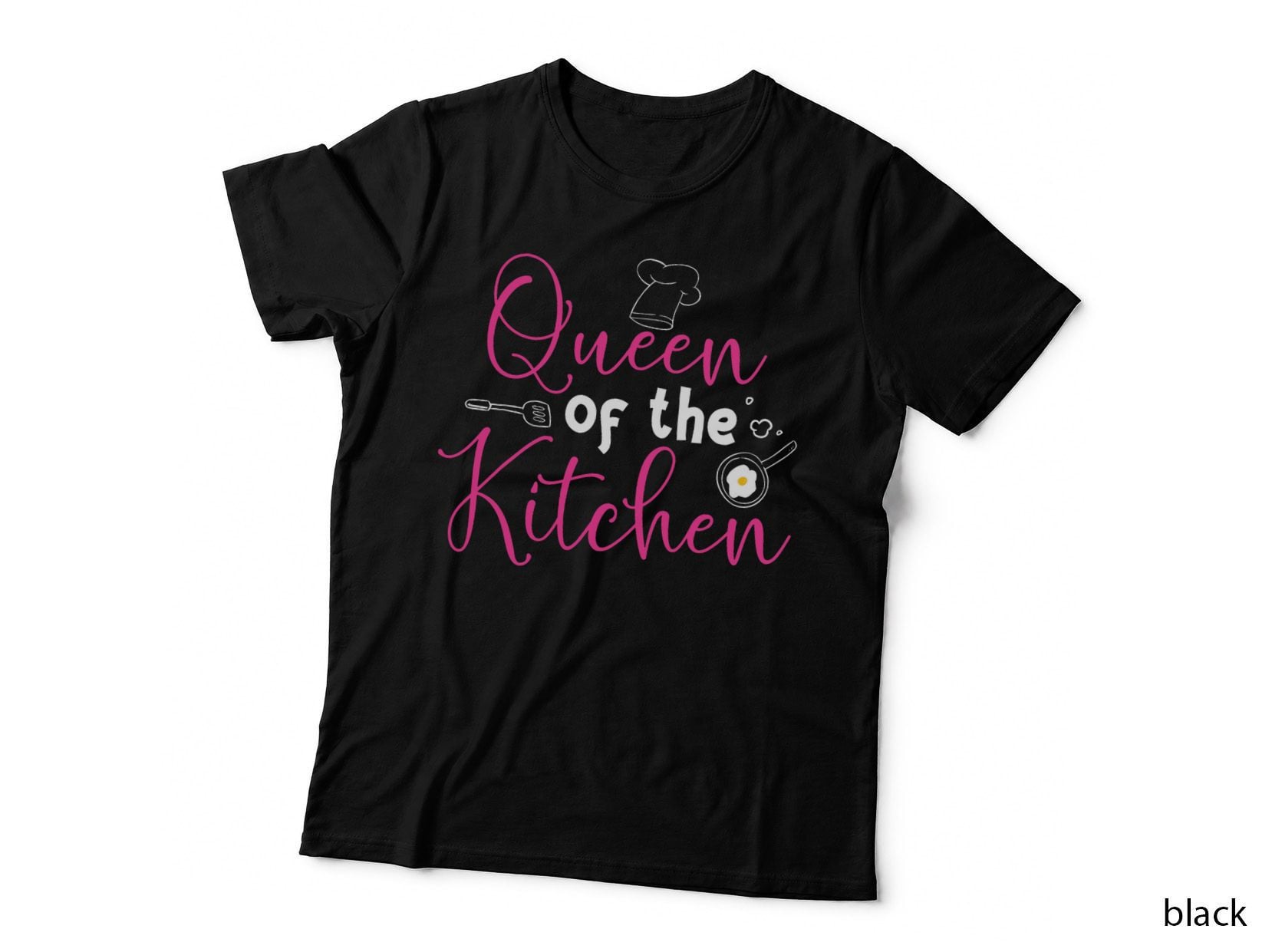 Cooking Queen Kitchen Funny Gift for Chef Culinary Student T-Shirt
