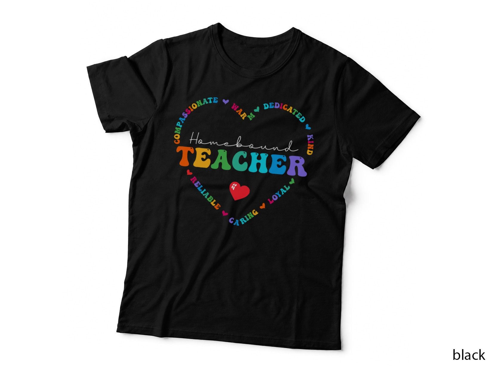 Cute Homebound Teacher Appreciation Back to School, Funny Educator Gift T-Shirt