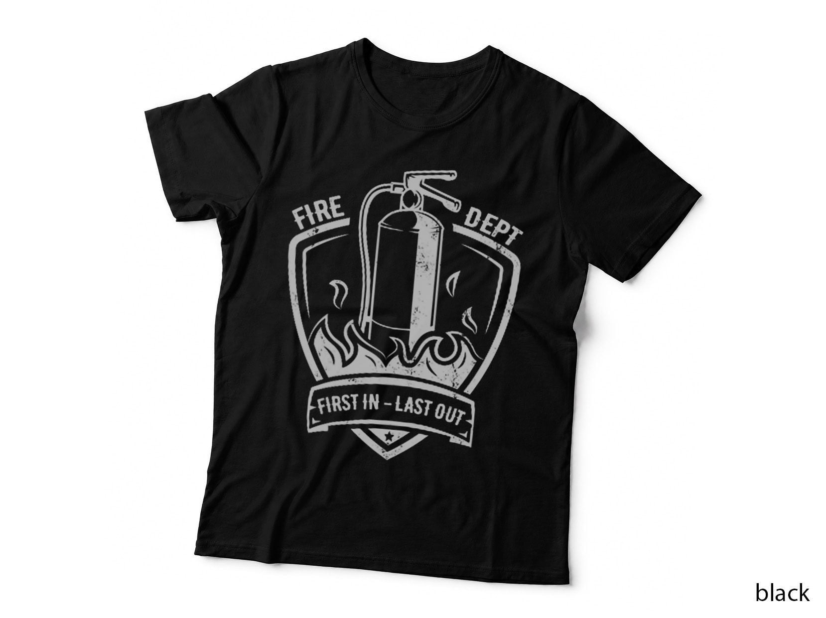Fire Department Firefighter Fireman Fire Rescue Firefighting T-Shirt