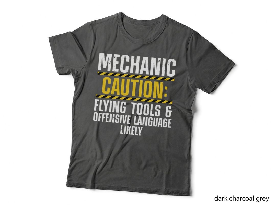 Funny Mechanic Art for Men Drag Racing Garage Guy Enthusiast T-Shirt