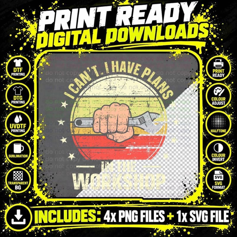 Mechanic Car Mechanic Diesel Engine Mechanic T-Shirt Png SVG Digital Bundle