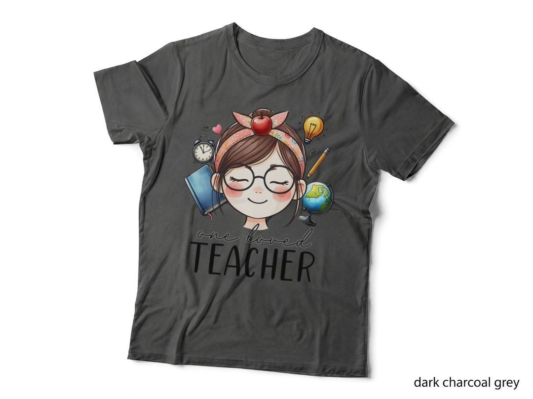 One Loved Teacher T-Shirt, Teacher's Day Gift Idea Graphic Tee
