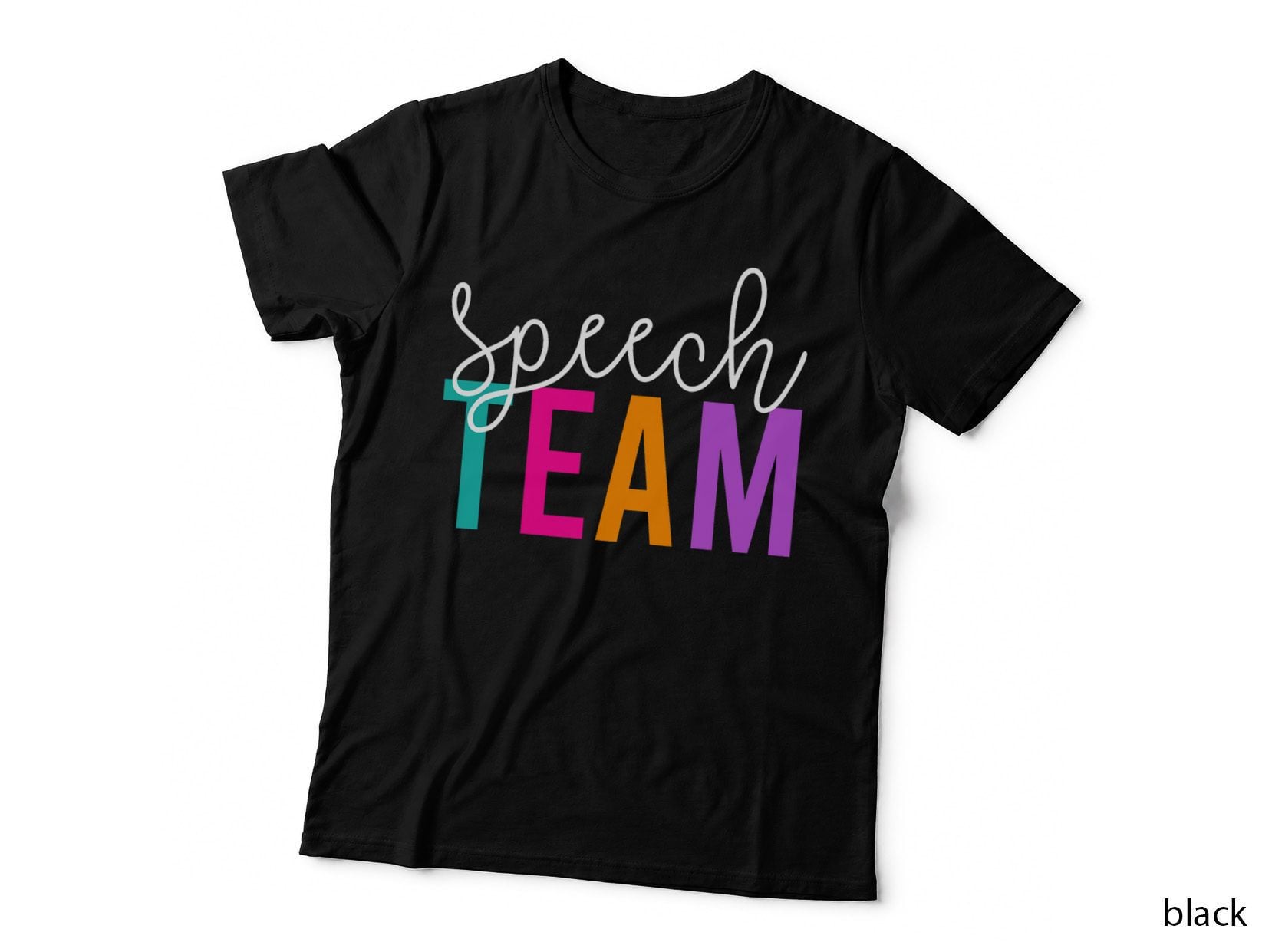 Speech Team Squad Group Gift Special Ed School Teacher SPED T-Shirt