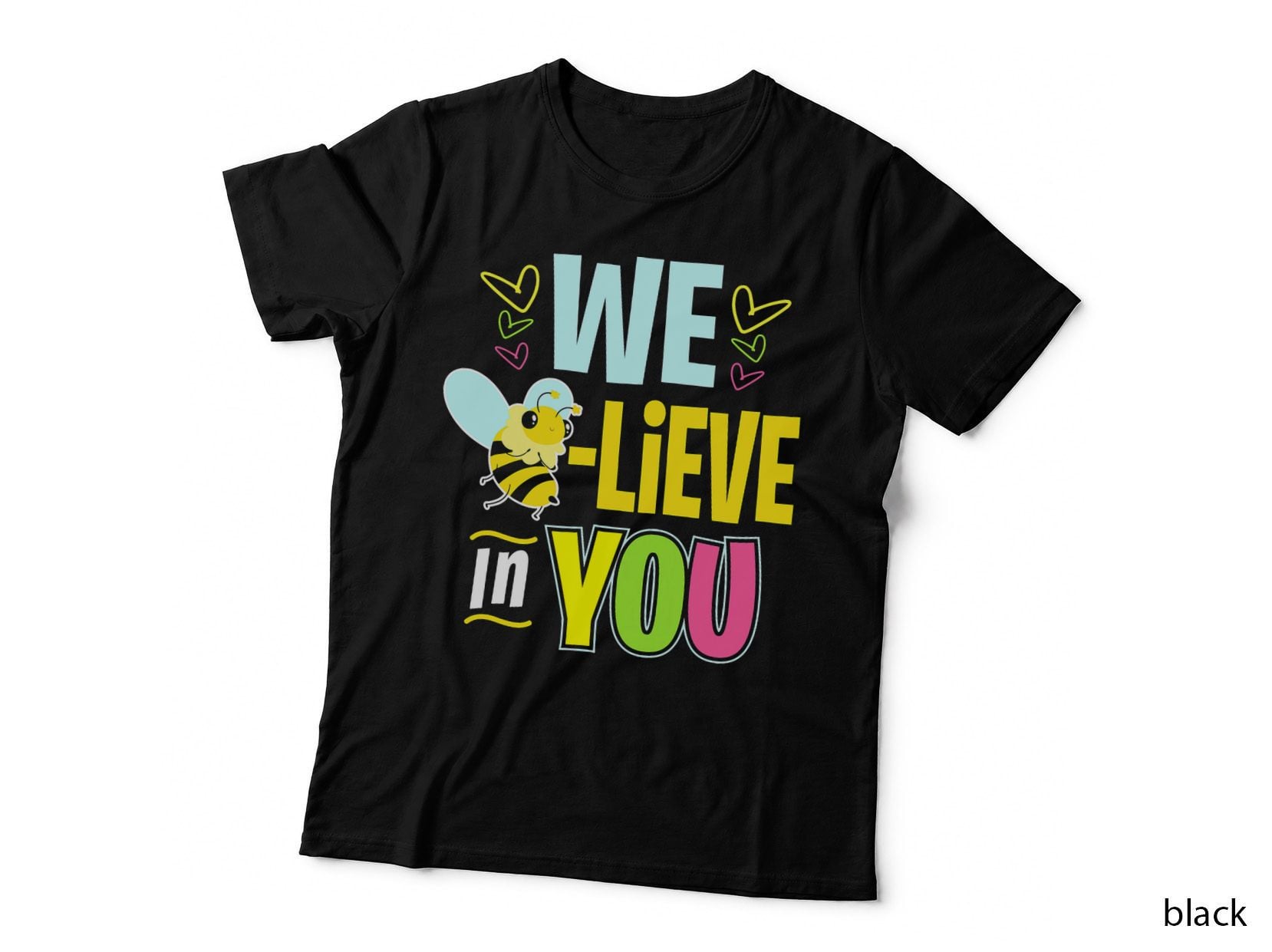 Test Day Bee Testing Shirts for Women Teacher Believe in You T-Shirt