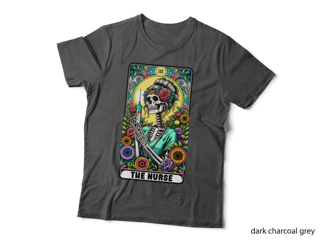The Nurse T-Shirt, Funny Tarot Card Tee, Mystic Meme Shirt