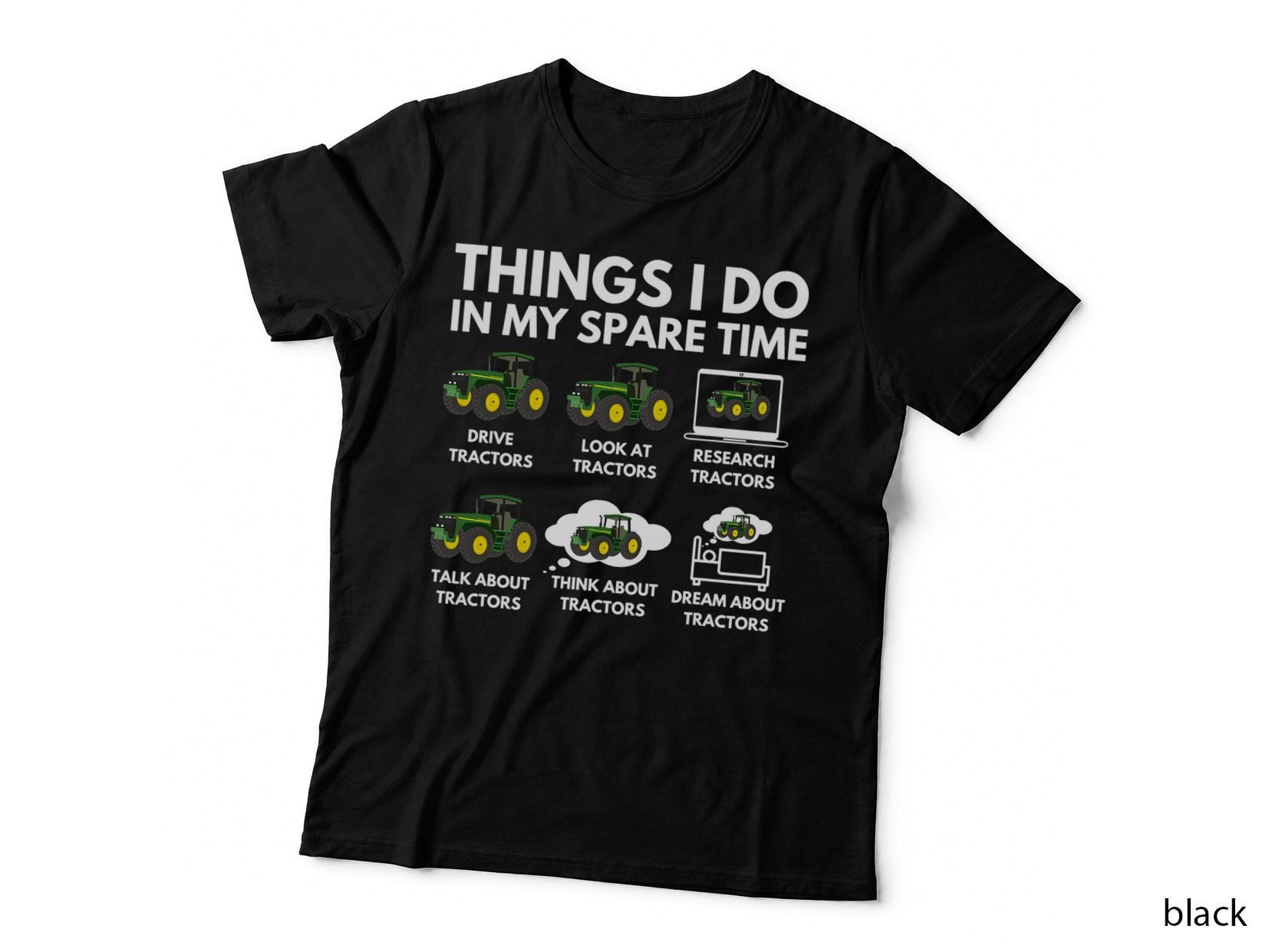 Things I Do in My Spare Time - Farmer & Farming Gift T-Shirt