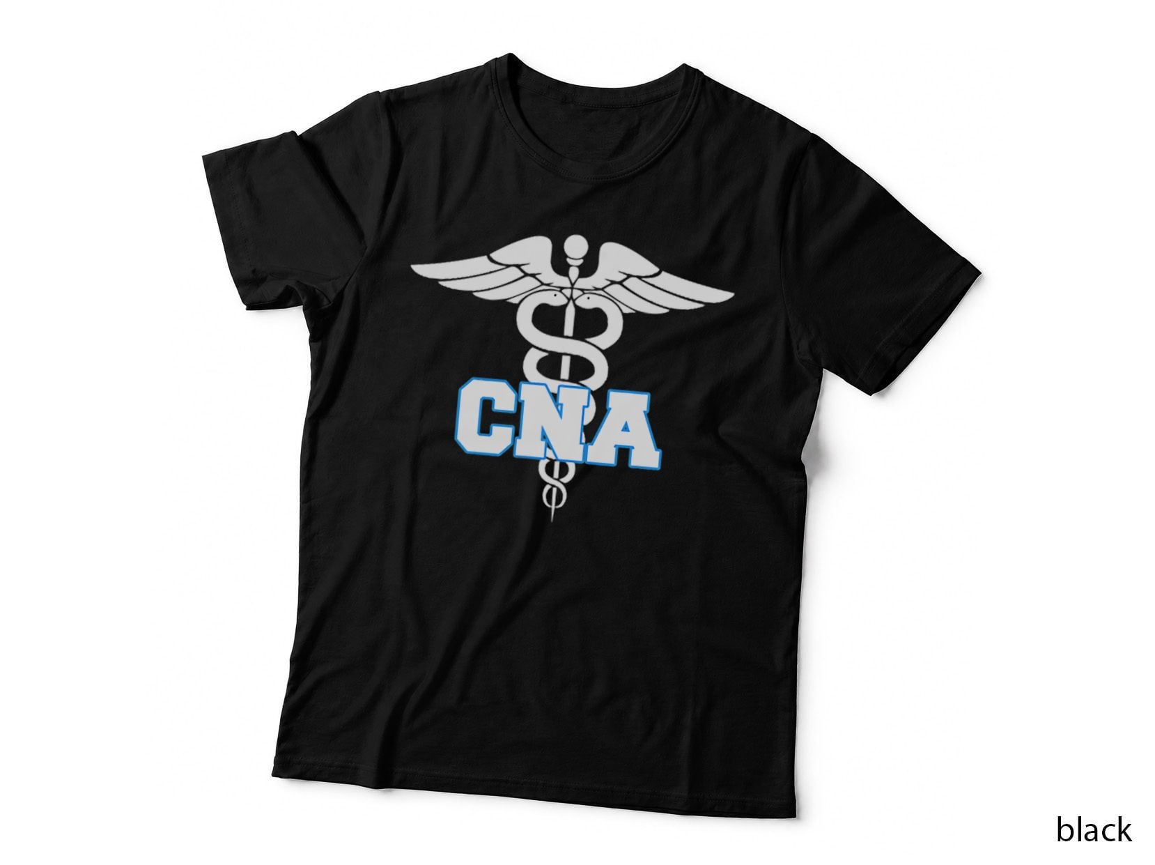 CNA Caduceus Medical Symbol Nurse Gifts T-Shirt