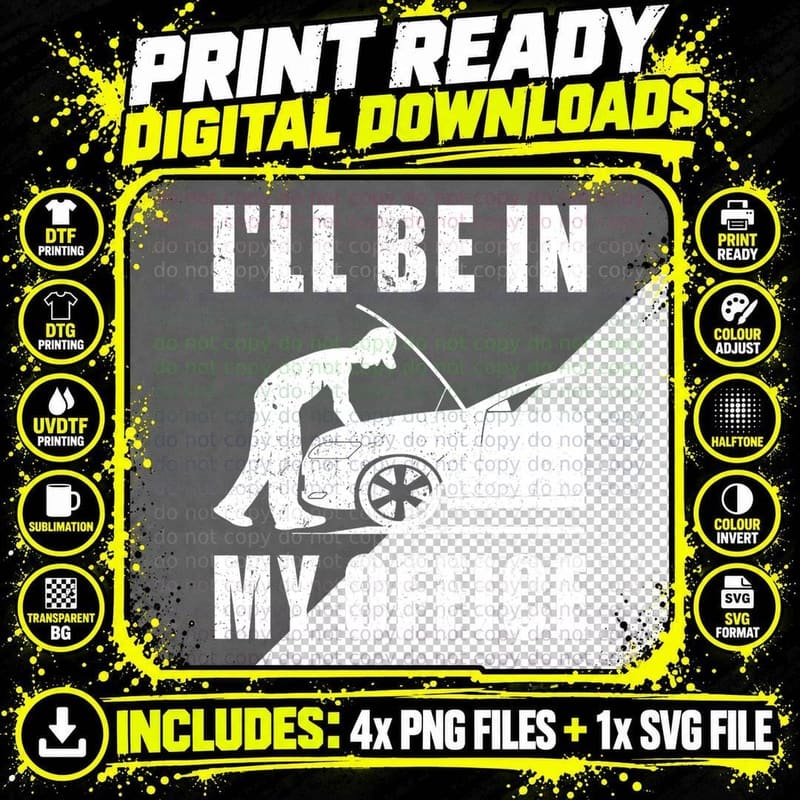 Car Guy Funny Shirts Auto Garage Mechanic Manual Car Png SVG Digital Bundle