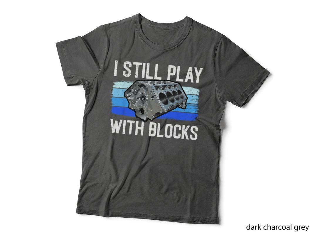 Car Lover, Car Owner, Mechanic, Play with Block Funny Car T-Shirt