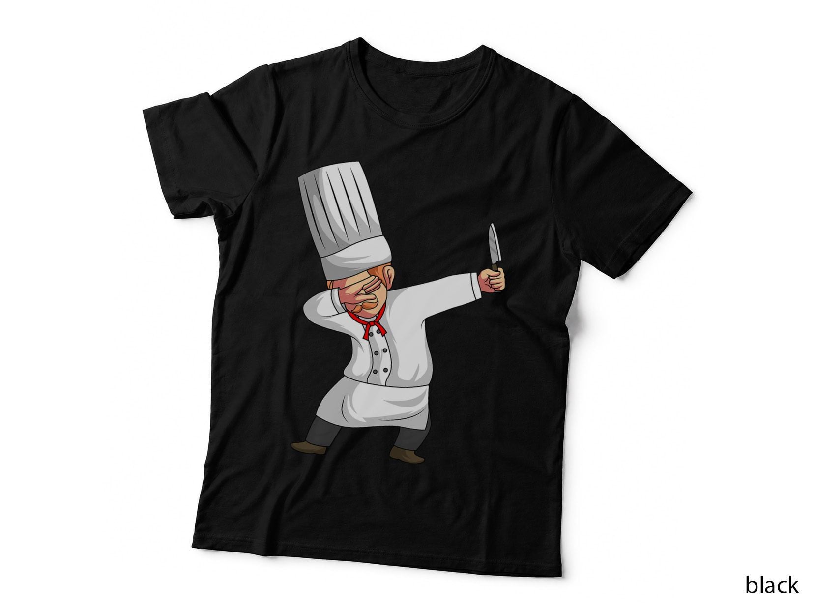 Chef Dabbing Chief Cook Culinary Sous-Chef Cuisine Kitchen T-Shirt