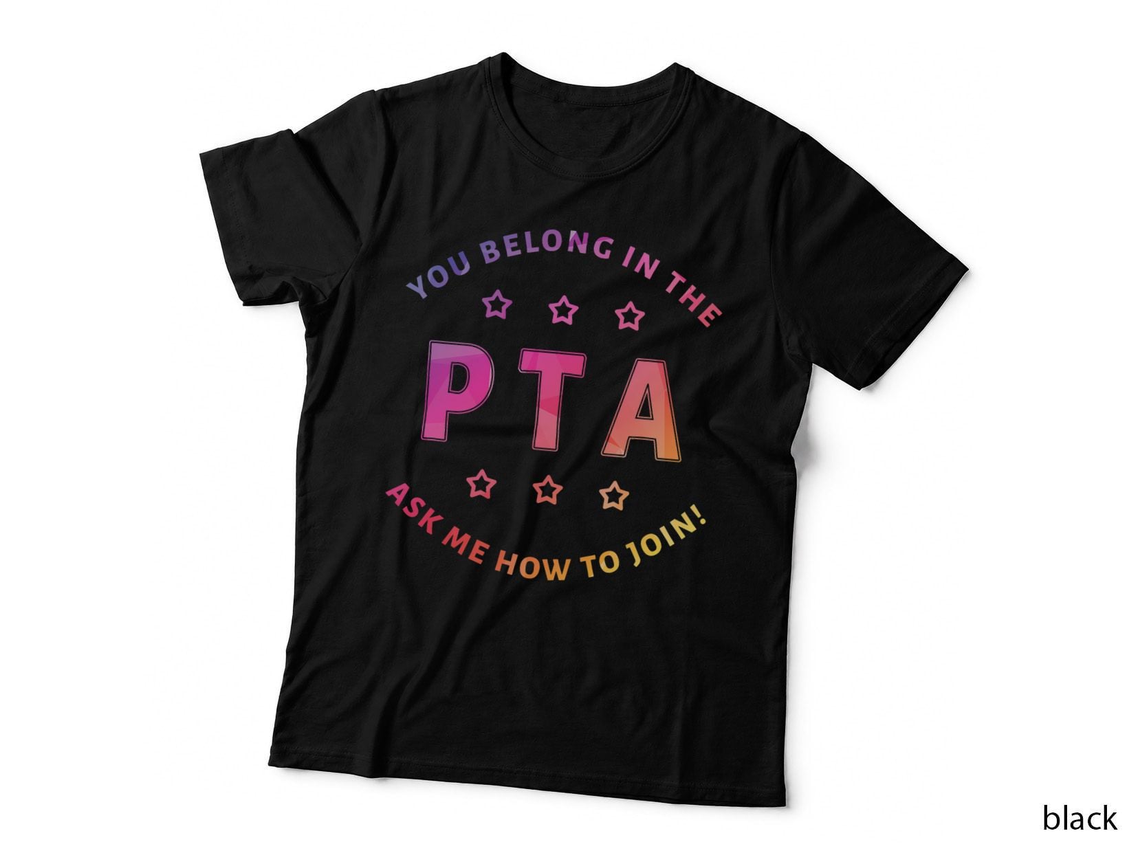 Cool Parent Teacher Association Membership Drive Graphic PTA T-Shirt